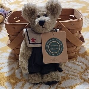 Boyds Bear Henley Fitzhampton Plush Bear with Navy Outfit